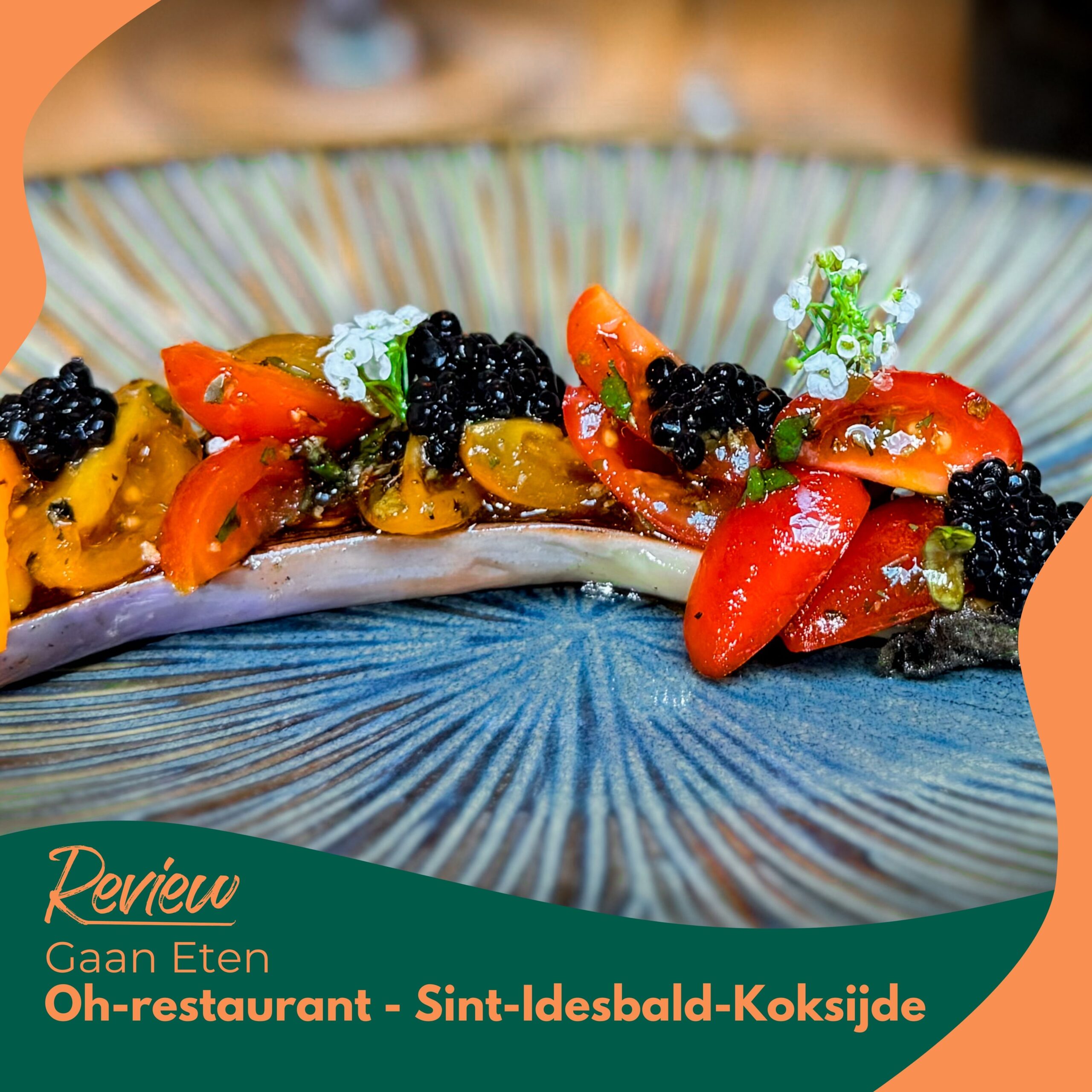 Gaan Eten bij Oh-restaurant, Sint-Idesbald